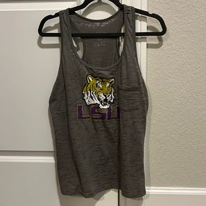 SOLD Womens vintage style LSU tank top